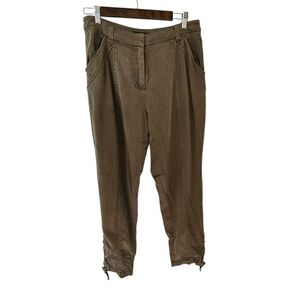 Guess Green Casual Lace Bottom Pants Sz 8